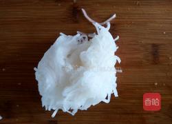 白萝卜丝豆渣肉丸子的做法图解3