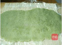 绿茶糯米卷的做法图解3