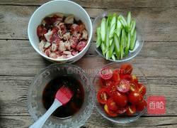 圣女果牛肉披萨的做法图解2