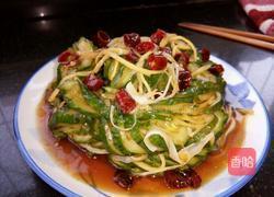 蓑衣黄瓜（也叫蛇皮黄瓜）的做法图解8