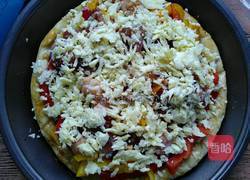 彩椒牛肉披萨的做法图解9