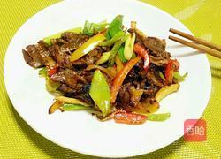 彩椒炒牛肉的做法图解5