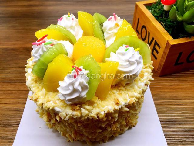 水果百汇哈密瓜蛋糕