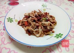 白萝卜炒肉丝的做法图解8
