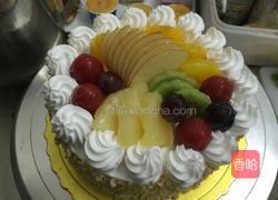 圣女果水果蛋糕的做法图解10