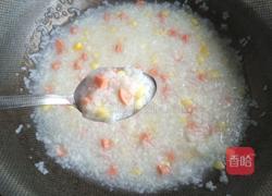 玉米火腿粥的做法图解8