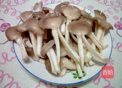 小炒秀珍菇的做法图解2