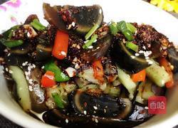 烧椒皮蛋茄条的做法图解11