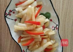 爽口白萝卜条的做法图解8