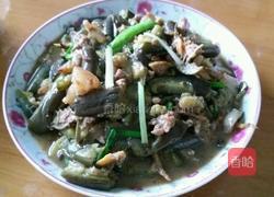 咸鱼焖茄子的做法图解10