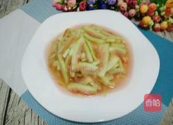 凉拌西瓜皮的做法图解5