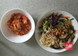 泡菜五花肉滑蛋石锅拌饭的做法图解2