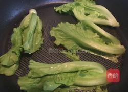 烟熏鲑鱼焗生菜的做法图解5