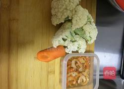 炝有机菜花的做法图解1