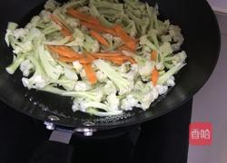 炝有机菜花的做法图解3