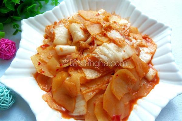辣白菜土豆片