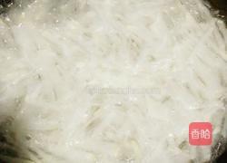 辣炒白萝卜丝的做法图解4