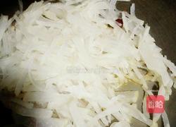 辣炒白萝卜丝的做法图解7