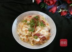 卷心菜炒粉丝的做法图解8