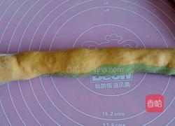 肉酱彩色手擀面的做法图解4