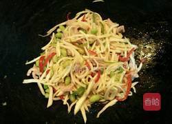 双椒茭白的做法图解12