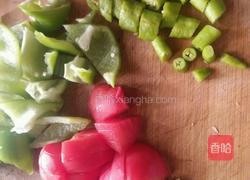 青椒炒茄子的做法图解3