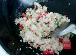 双椒鸡蛋炒饭的做法图解6
