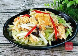 韭黄炒蛋的做法图解6