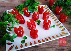 圣女果兔兔开会的做法图解10