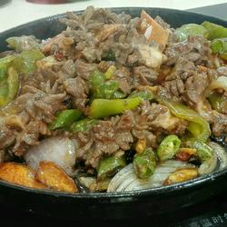 铁板猪心