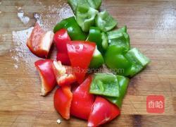 彩椒炒杏鲍菇的做法图解4