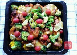 柠香蔬菜烤鸡翅的做法图解6