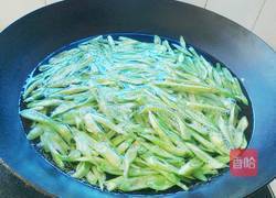 炒四季豆的做法图解3