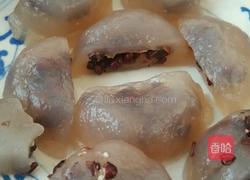 西米红豆糕的做法图解4