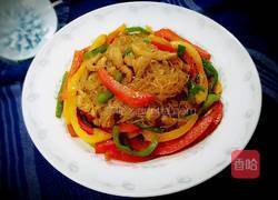 彩椒粉丝的做法图解10