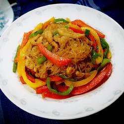 彩椒粉丝的做法[图]