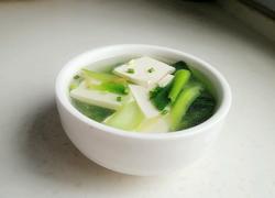 青菜豆腐汤