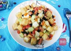 时蔬炒馒头的做法图解10