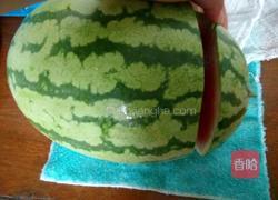 西瓜沙冰的做法图解2