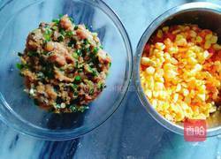 双层双馅包子的做法图解2