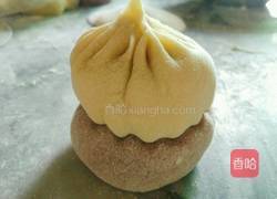 双层双馅包子的做法图解16