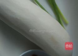 清蒸白萝卜的做法图解1