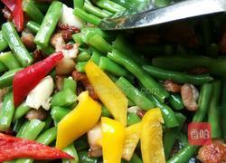 五花肉炒四季豆的做法图解6