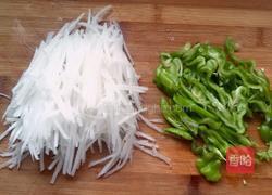 素炒白萝卜丝的做法图解3