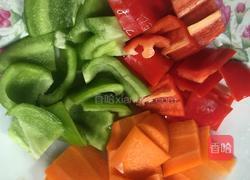 彩椒牙签肉的做法图解2