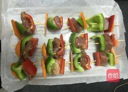 彩椒牙签肉的做法图解3