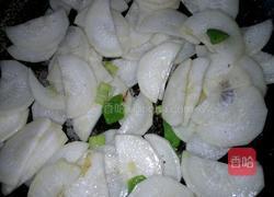 尖椒炒白萝卜的做法图解4