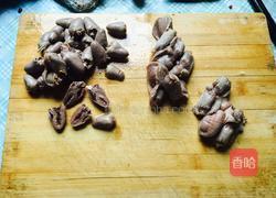 爆炒鸡心鸡肫的做法图解2