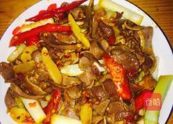 泡椒炒鸭胗的做法图解13