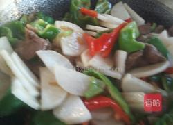 白萝卜片炒羊肉的做法图解10